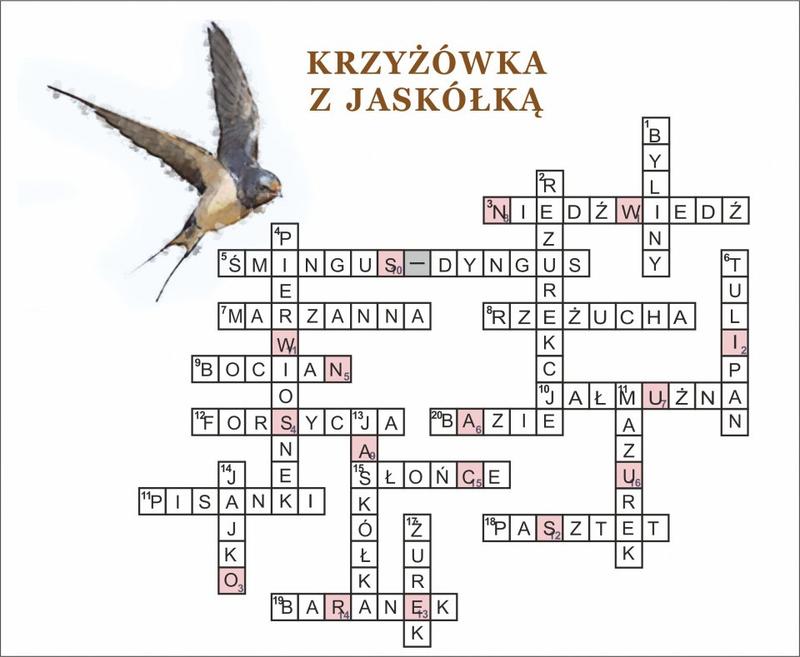 Krzyżówki dla całej rodziny