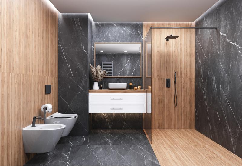 Mała łazienka optyczne powiększenie