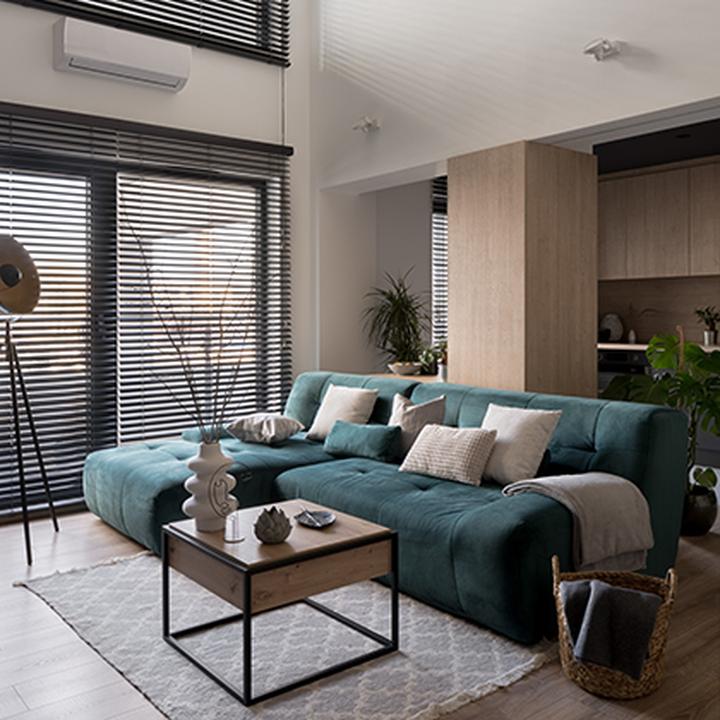 Ustawienie narożnika w salonie