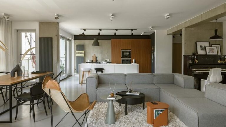 Ciekawe sposoby na oddzielenie kuchni od salonu w stylowym open space