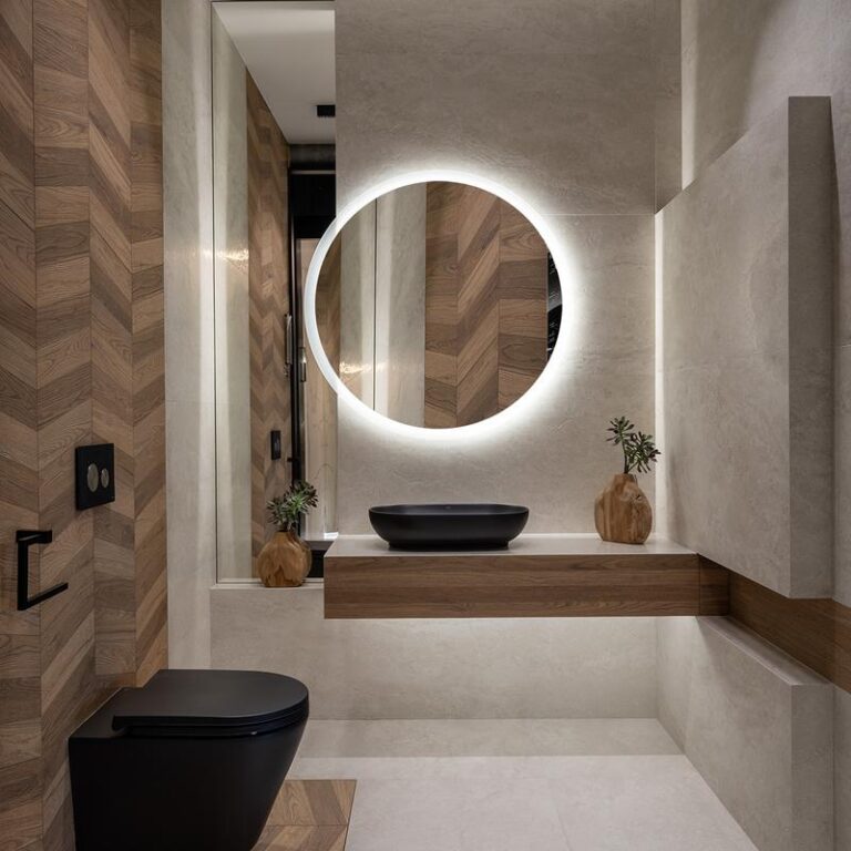 Zainspiruj się: 10 trików na aranżację małej biało-czarnej łazienki