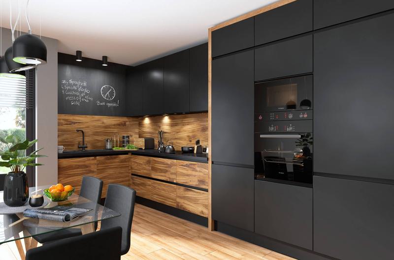 Aranżacja kuchni połączonej z salonem