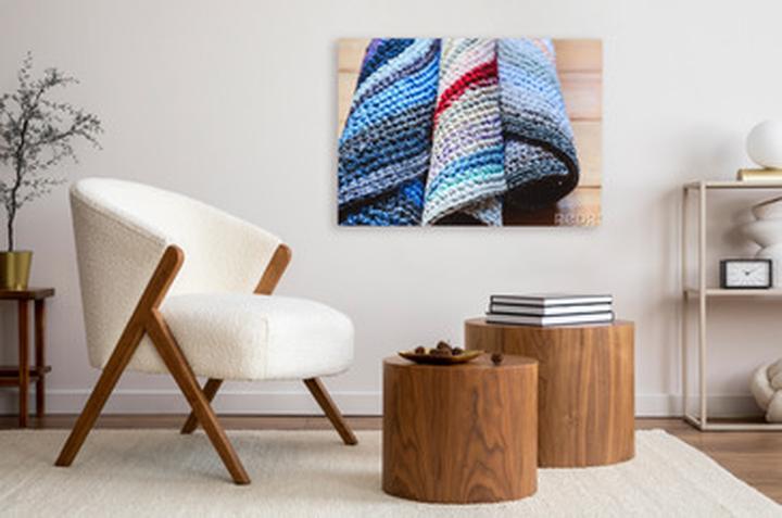 Dywan z jeansów DIY