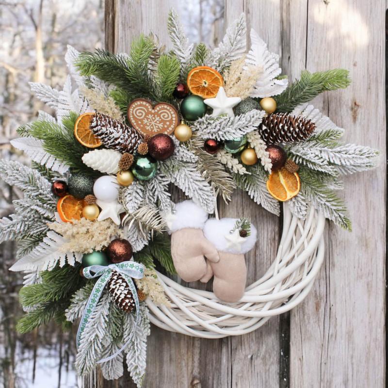 Jak zrobić zimowy wianek