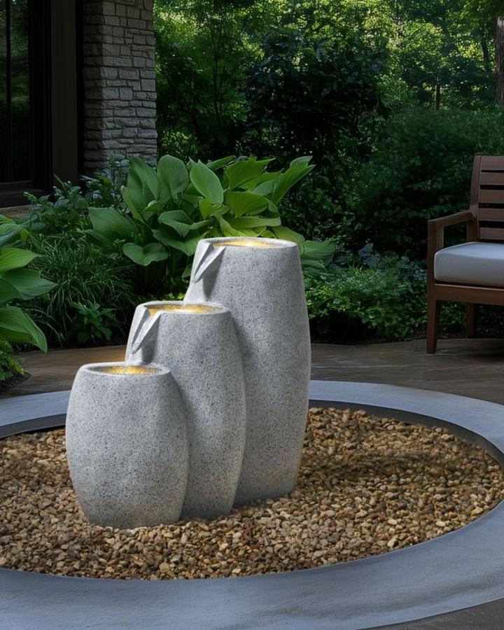 Nowoczesne fontanny ogrodowe