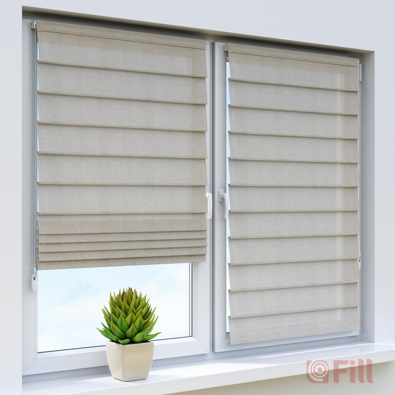 Nowoczesne rolety rzymskie na taras