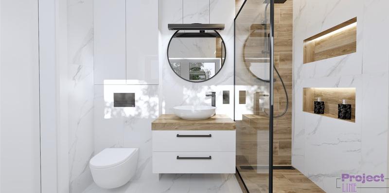 Przechowywanie w małej łazience