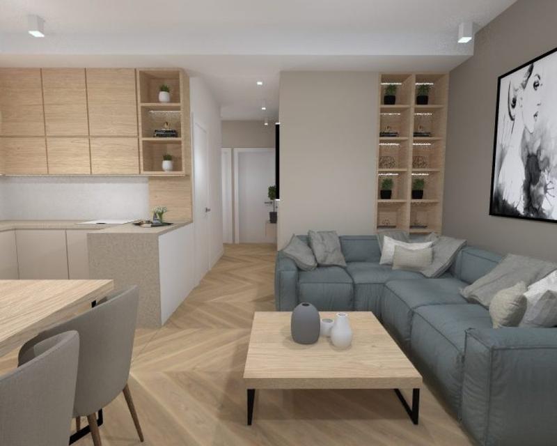 Funkcjonalny salon w bloku: sprytne triki na idealne wnętrze