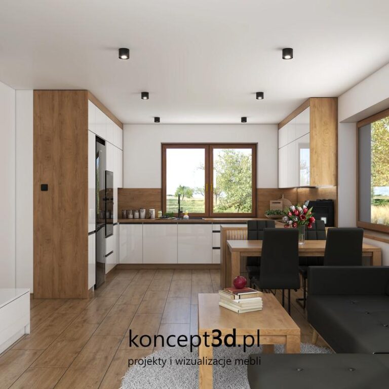 Kuchnia z salonem 20m2: Praktyczne porady na stworzenie przytulnej przestrzeni