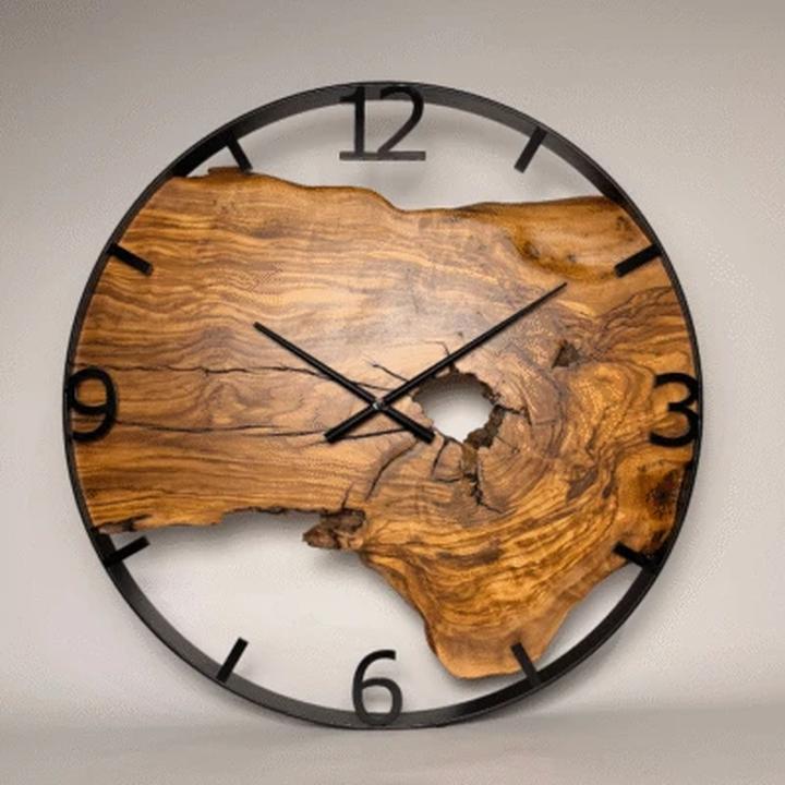 Odkryj nowoczesne drewniane zegary ścienne – duże rozmiary, które zachwycą Twoje wnętrze!