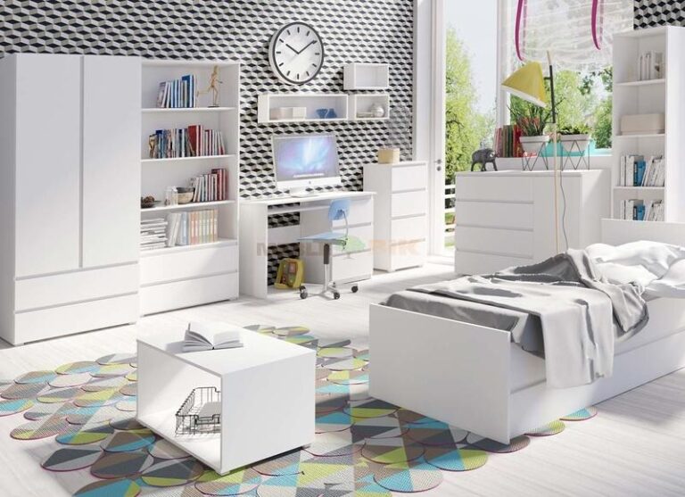 Stylowe i funkcjonalne: Nowoczesne białe meble młodzieżowe, które pokochasz