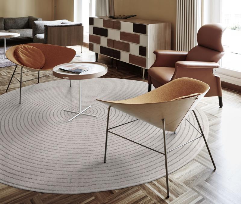 Aranżacja jadalni z dywanem