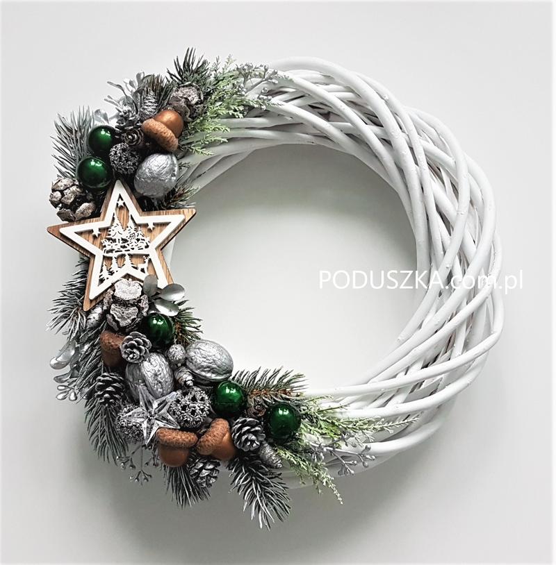 Kolory i style dekoracji zimowych