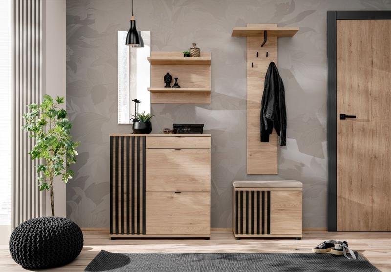 Maksymalizacja przestrzeni w przedpokoju 80 cm