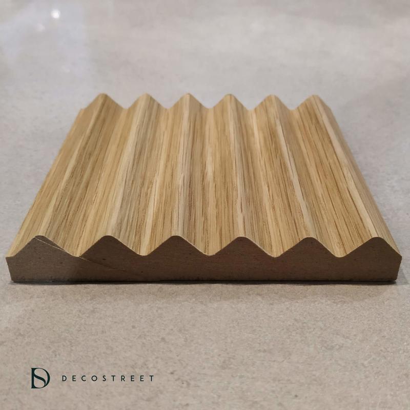 Panele ścienne ryflowane