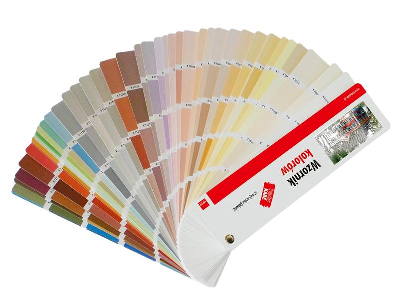 Kolory tynków zewnętrznych