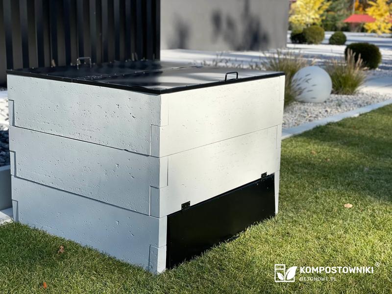 Kompostownik z płyt betonowych
