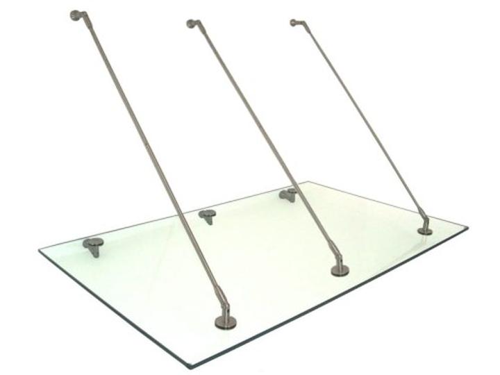 Montaż daszka szklanego krok po kroku