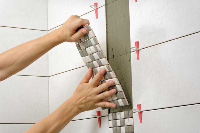 Płytki na płytkach łazienka