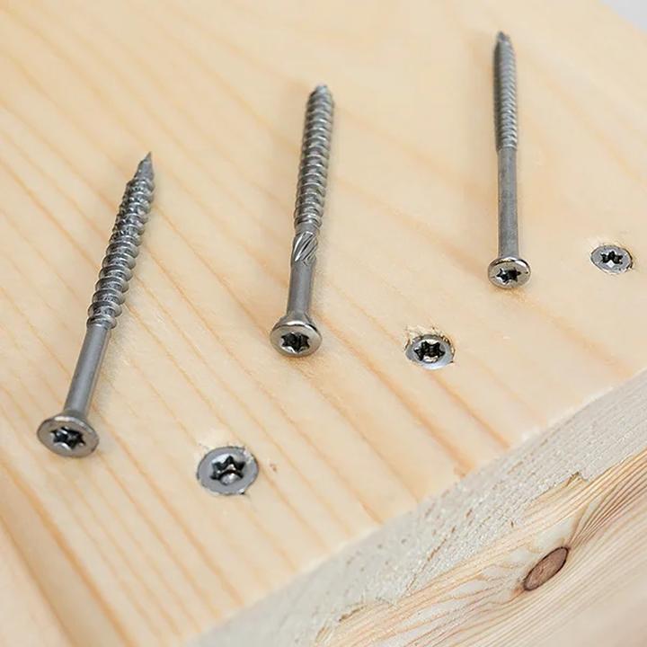 Rodzaje wkrętów do drewna