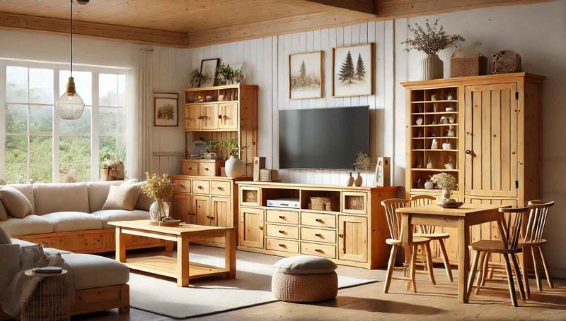 Stylowe meble drewniane do kuchni