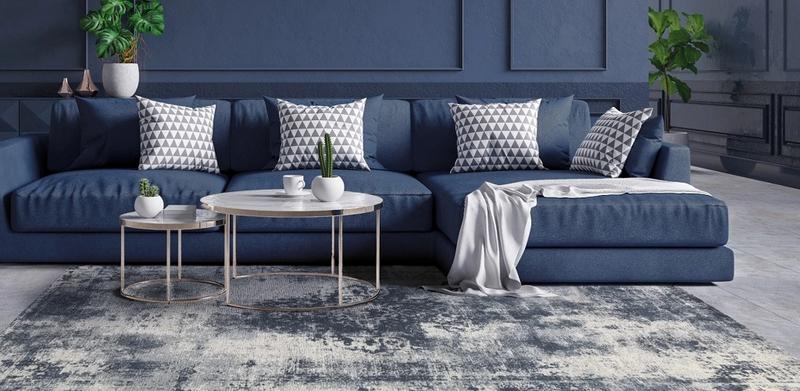 Wymiary dywanu przy kanapie