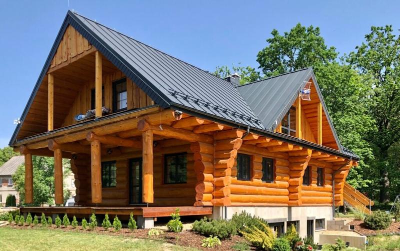 Zalety domów z bali