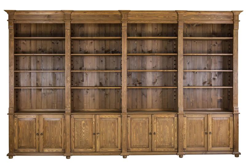 Drewniana biblioteka – połączenie trwałości i estetyki w Twoim wnętrzu