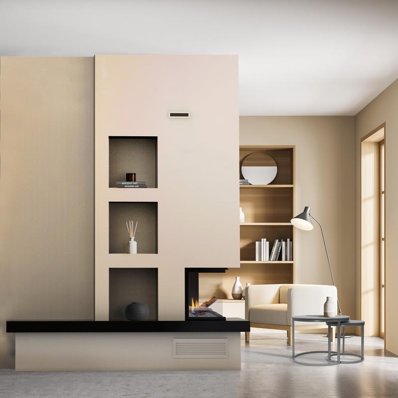 Kominek z półkami: Odkryj stylowe aranżacje i praktyczne rozwiązania do Twojego wnętrza