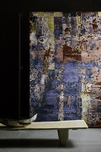 Aranżacja dywanu na ścianie