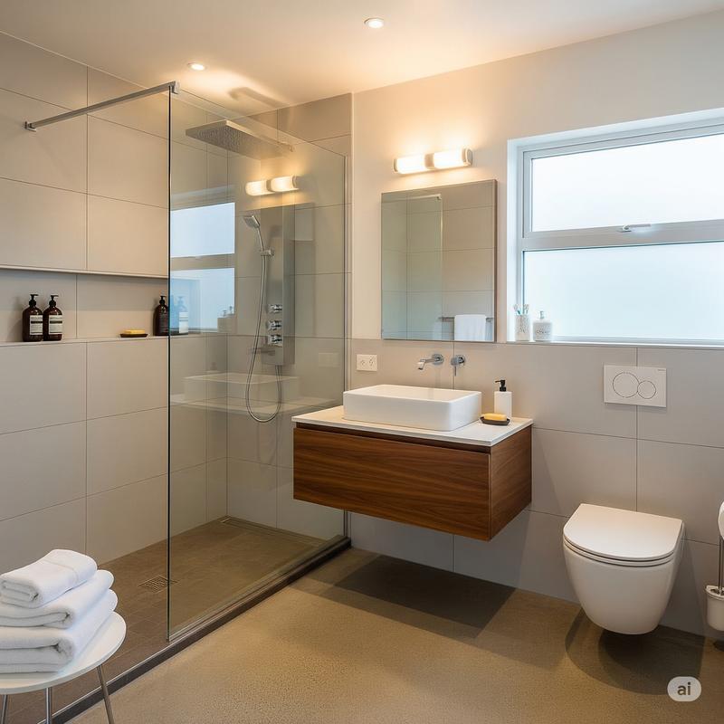 Aranżacja małej łazienki