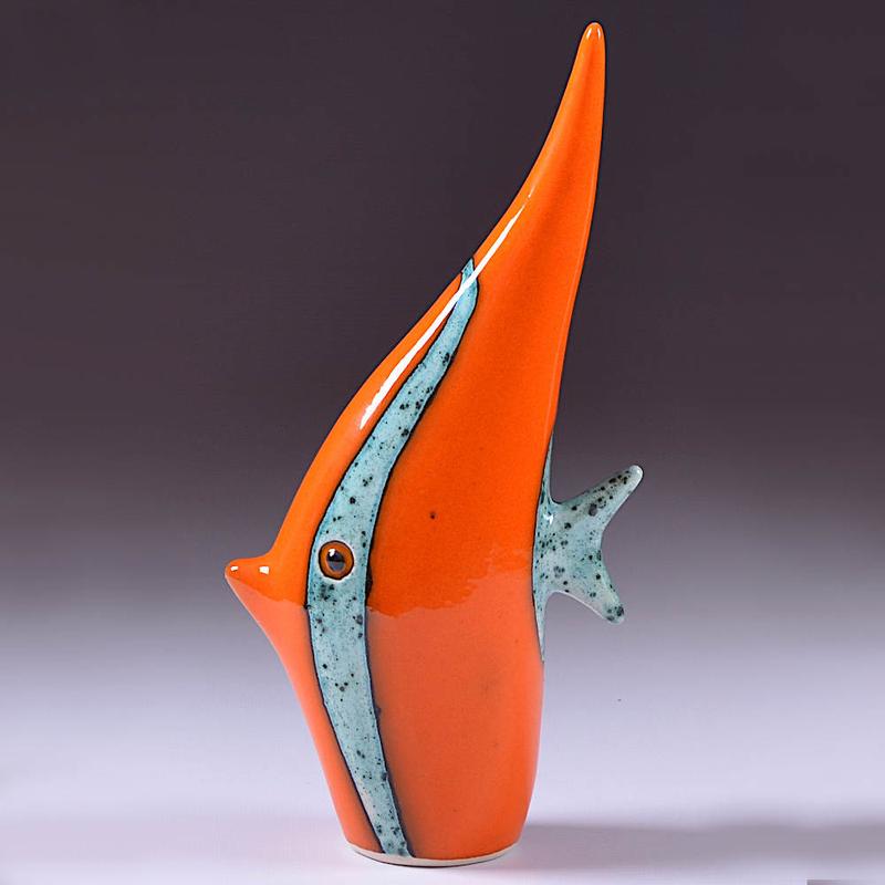 Ceramiczne ryby na ścianę