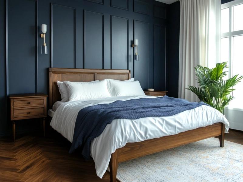 Efektowna ściana z ramkami