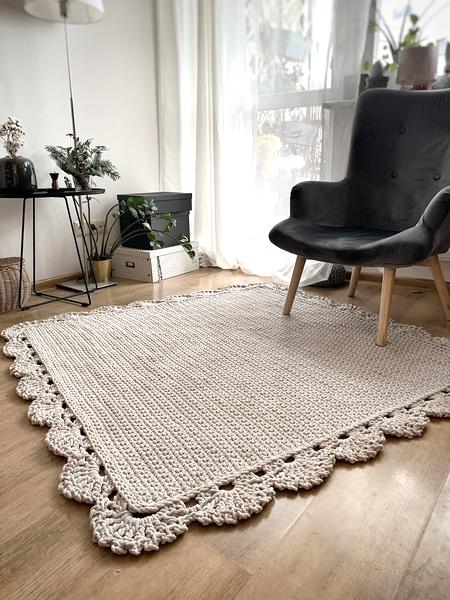 Szydełkowanie dywanu