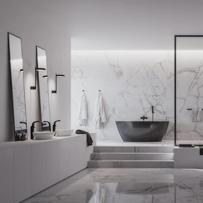 Urządzanie białej łazienki