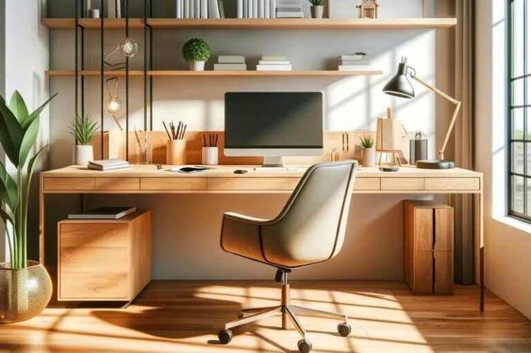 Stwórz idealną przestrzeń: 5 kroków do projektu biura w domu