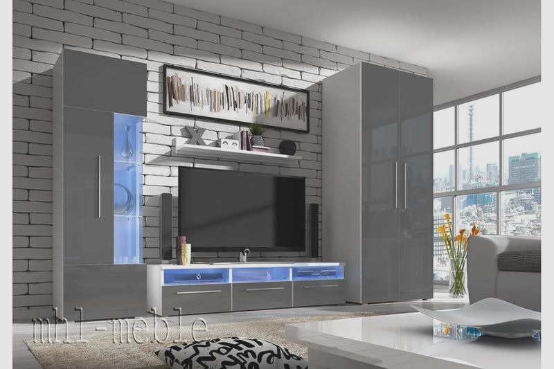 Szara meblościanka jako klucz do nowoczesnego stylu w Twoim salonie