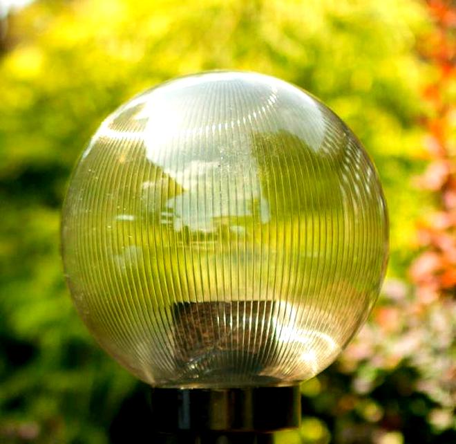 Klosz do lampy ogrodowej