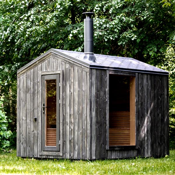 Sauna w ogrodzie