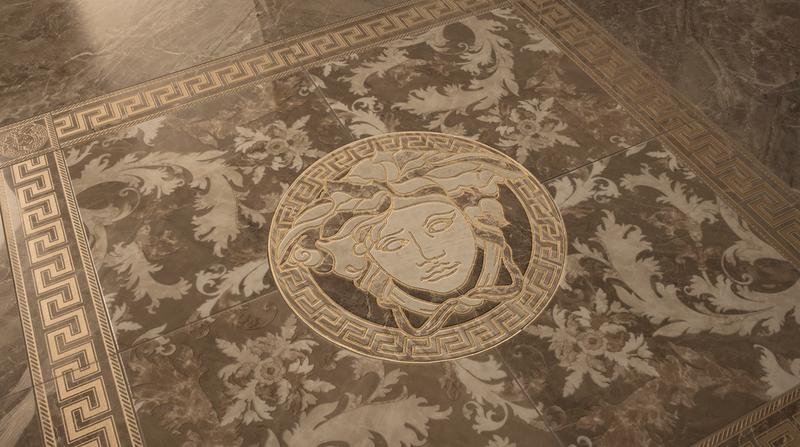 Wzornictwo płytek Versace