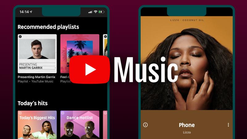 Funkcje YouTube Music