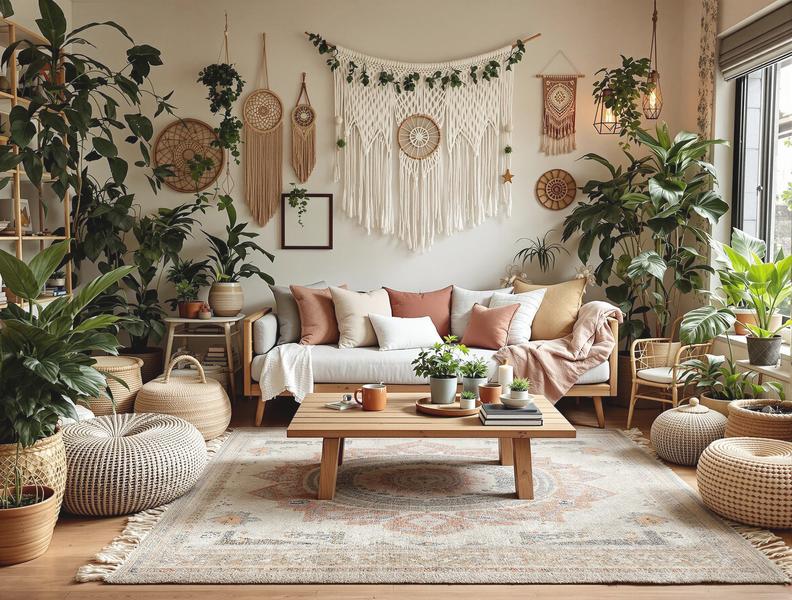 Styl boho w dekoracji