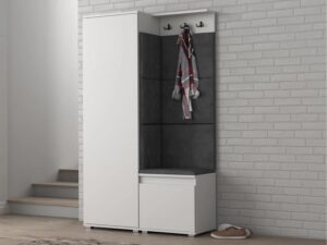 Jak stworzyć funkcjonalną i stylową garderobę do przedpokoju 130 cm?